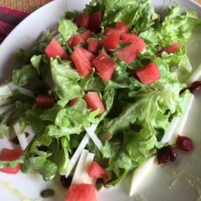 Gluten-free salad from The Salsa Kitchen